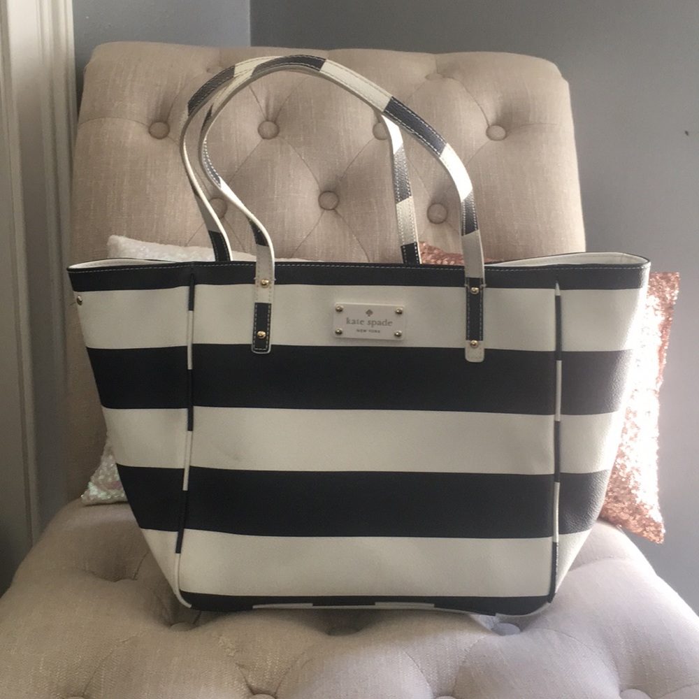 Kate Spade Stripes tote.